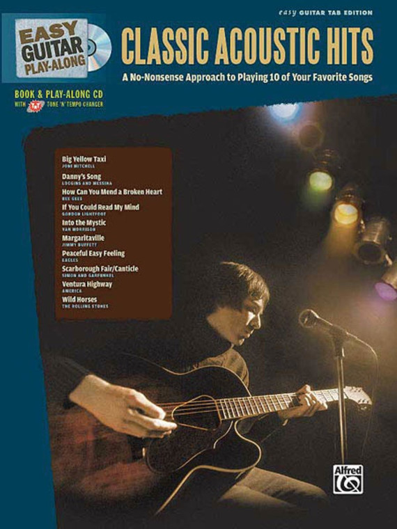 Hal Leonard Classic Acoustic Hits Easy Guitar Play Along