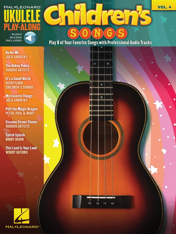 Hal Leonard Childrens Songs Ukulele Playalong V4 Bk/Ola