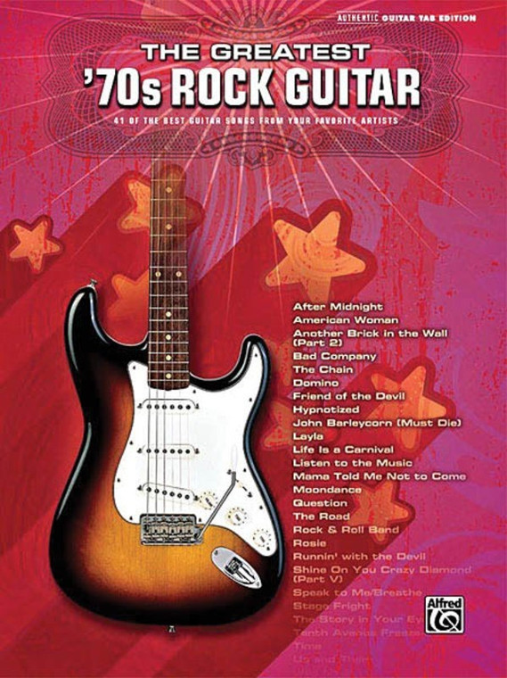 Hal Leonard The Greatest '70s Rock Guitar
