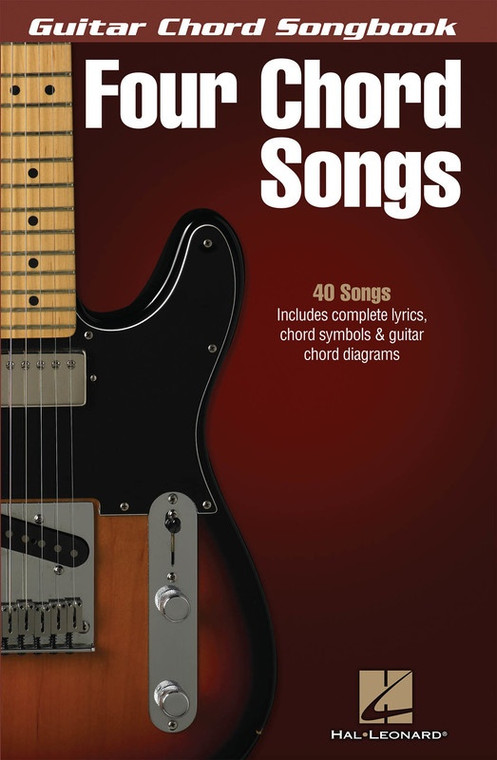 Hal Leonard Four Chord Songs Guitar Chord Songbook