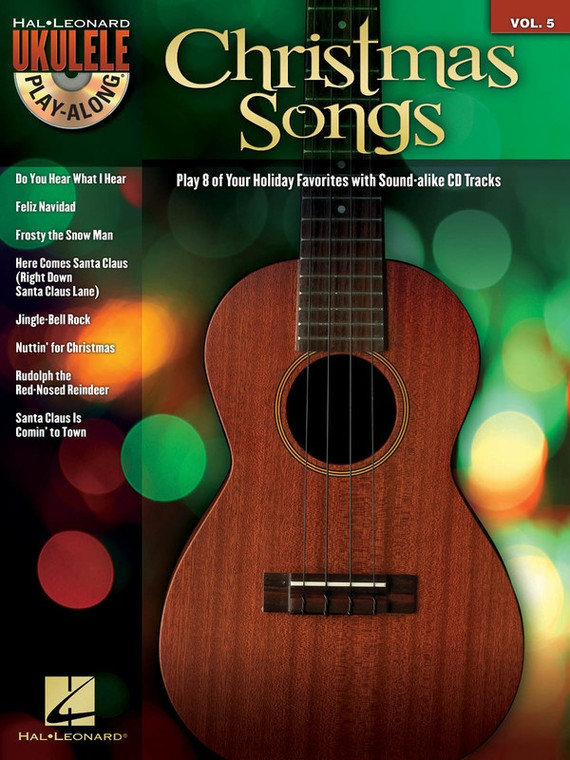 Hal Leonard Christmas Songs Ukulele Play Along Volume 5