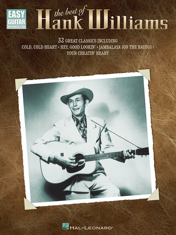 Hal Leonard The Best Of Hank Williams