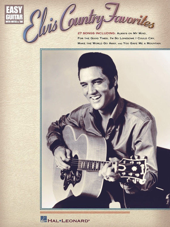 Hal Leonard Elvis Country Favorites