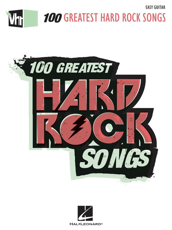Hal Leonard Vh1's 100 Greatest Hard Rock Songs Easy Guitar With Notes & Tab