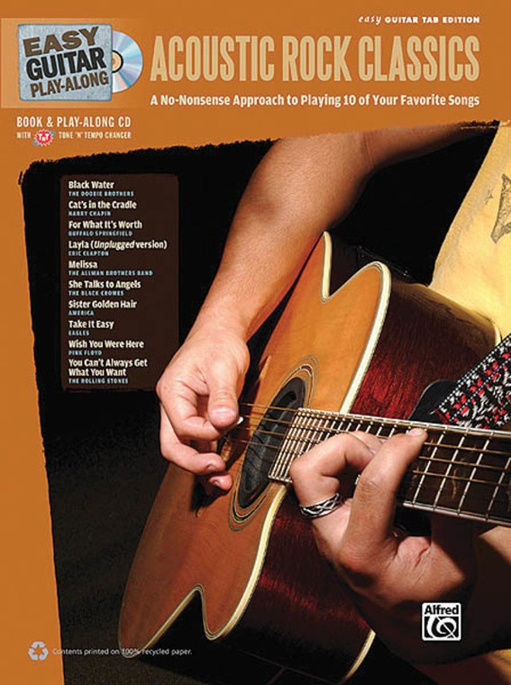 Easy Guitar Play Along Acoustic Classics Bk/Cd