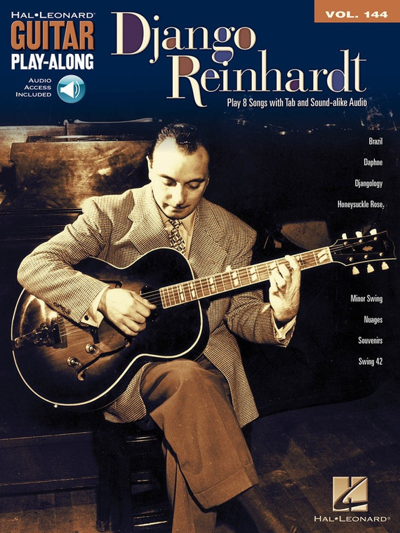 Hal Leonard Django Reinhardt Guitar Play Along Volume 144