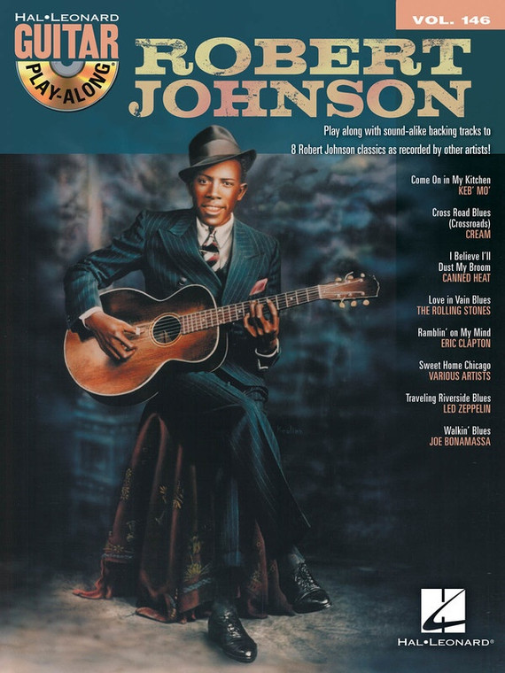 Hal Leonard Robert Johnson Guitar Play Along Volume 146