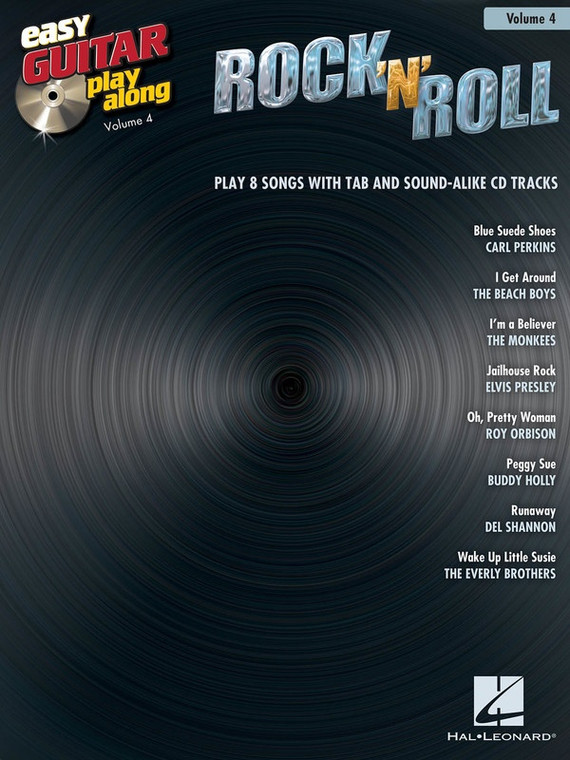 Hal Leonard Rock 'N' Roll Easy Guitar Play Along Volume 4