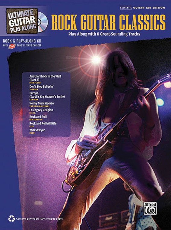Hal Leonard Rock Guitar Classics Ultimate Guitar Play Along
