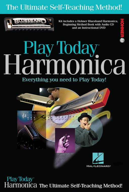 Hal Leonard Play Harmonica Today! Complete Kit Includes Everything You Need To Play Today!