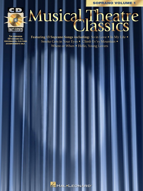 Hal Leonard Musical Theatre Classics Soprano, Volume 1