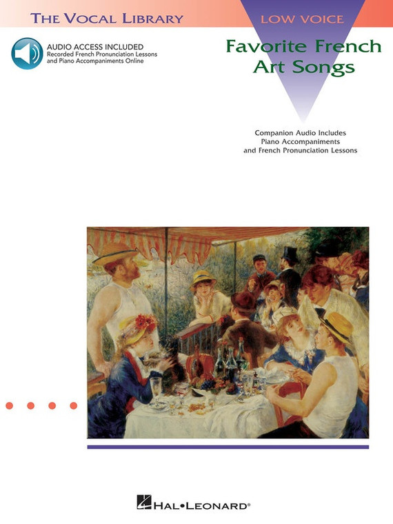 Hal Leonard Favorite French Art Songs Vol. 1 Low Voice