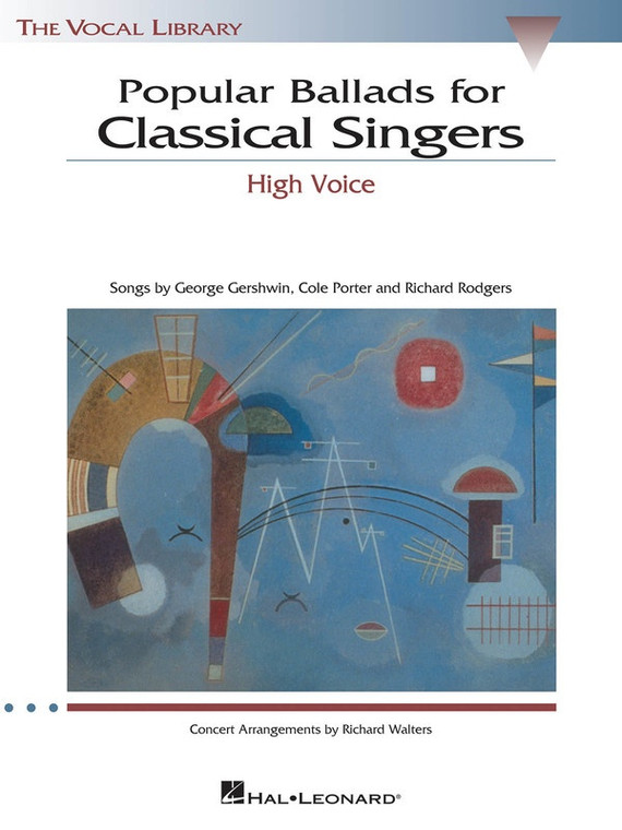 Hal Leonard Popular Ballads For Classical Singers The Vocal Library High Voice