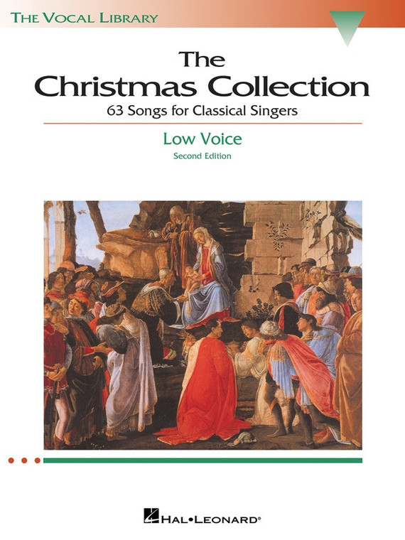 Hal Leonard The Christmas Collection The Vocal Library Low Voice