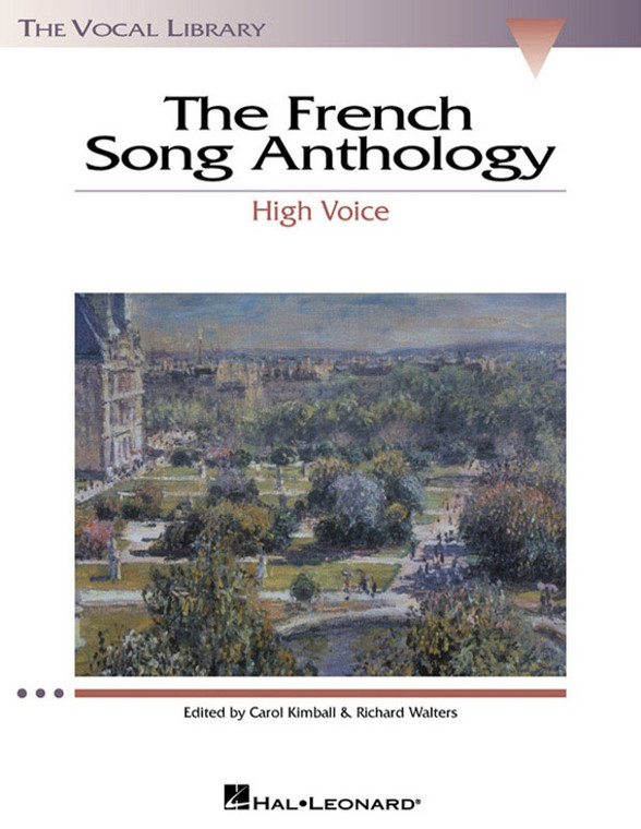 Hal Leonard French Song Anthology High Voice