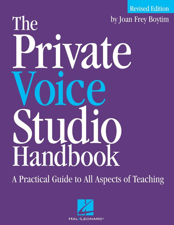 Hal Leonard Private Voice Studio Handbook