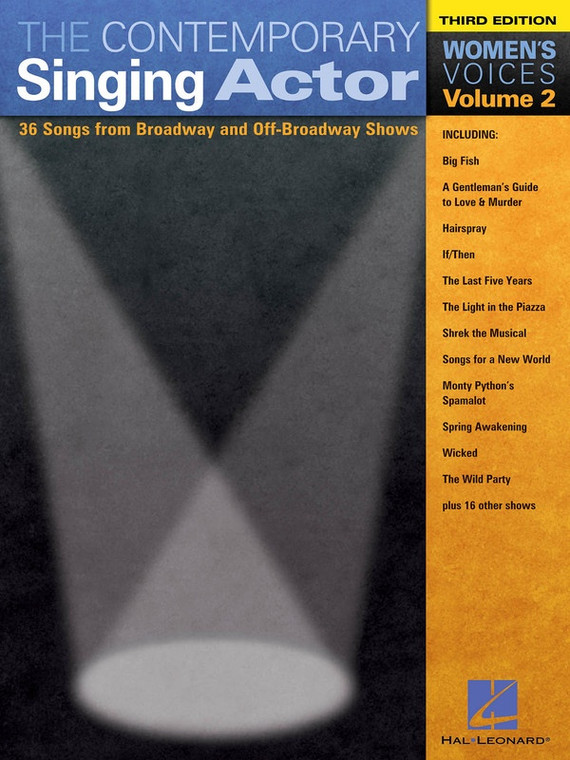 Hal Leonard The Contemporary Singing Actor Women's Voices Volume 2 Third Edition