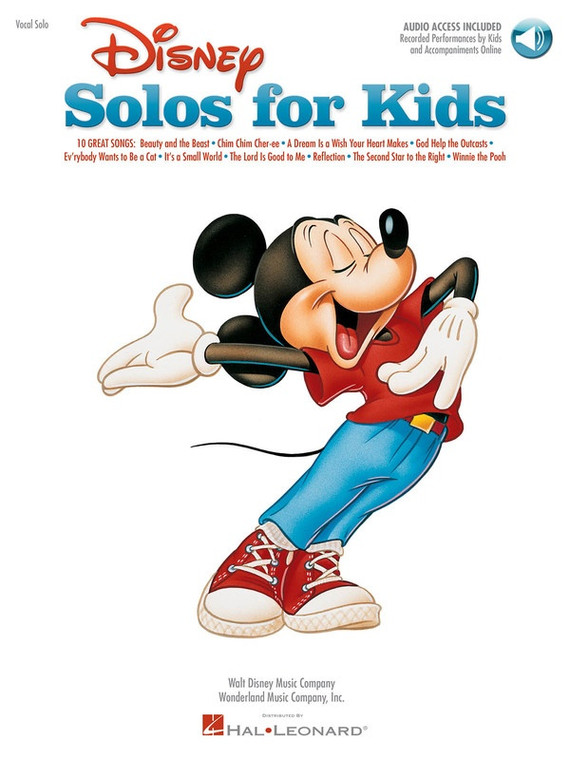 Hal Leonard Disney Solos For Kids
