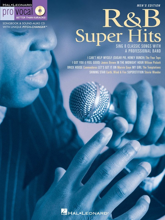 Hal Leonard R&B Super Hits Pro Vocal Men's Edition Volume 6