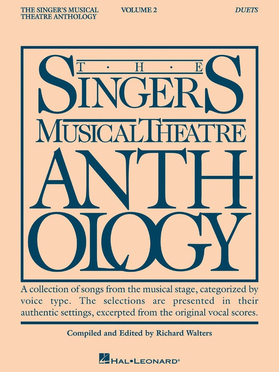 Hal Leonard The Singer's Musical Theatre Anthology Volume 2 Duets Book Only