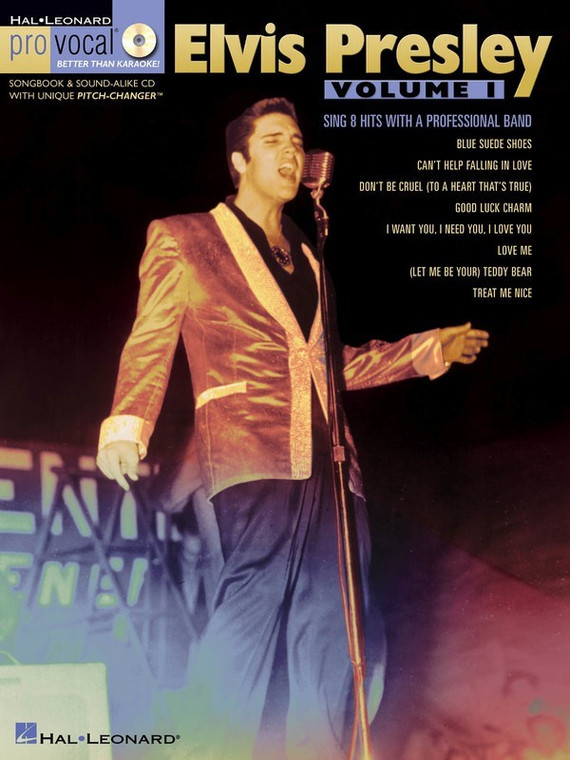 Hal Leonard Elvis Presley Volume 1 Pro Vocal Men's Edition Volume 10