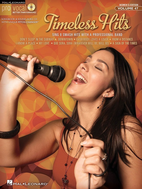 Hal Leonard Timeless Hits Pro Vocal Women's Edition Volume 47