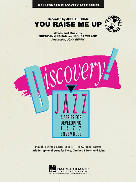 Hal Leonard You Raise Me Up Discj1.5