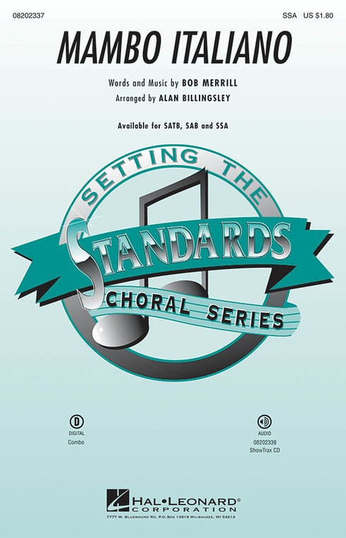 Hal Leonard Mambo Italiano Ssa