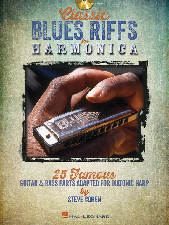 Hal Leonard Classic Blues Riffs For Harmonica Bk/Cd