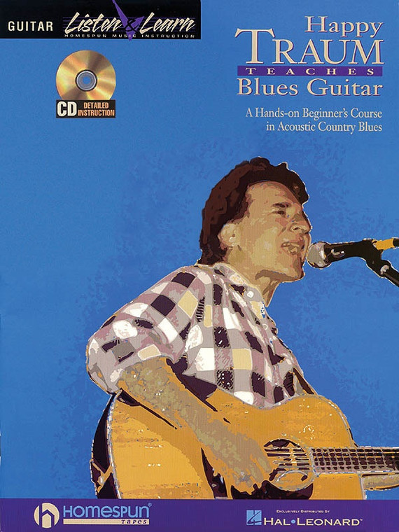 Hal Leonard Happy Traum Teaches Blues Guitar