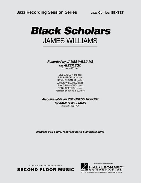 Black Scholars 3 Hns Pl Rhythm Sextet Sfm4 5