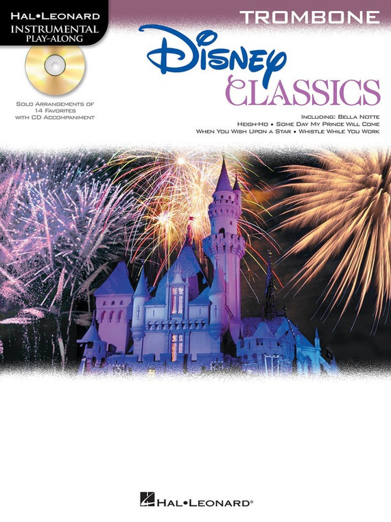 Hal Leonard Disney Classics Bk/Cd Trombone
