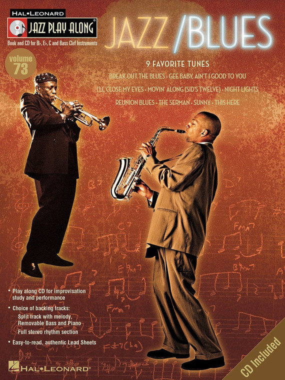 Hal Leonard Jazz/Blues Jazz Play Along Volume 73