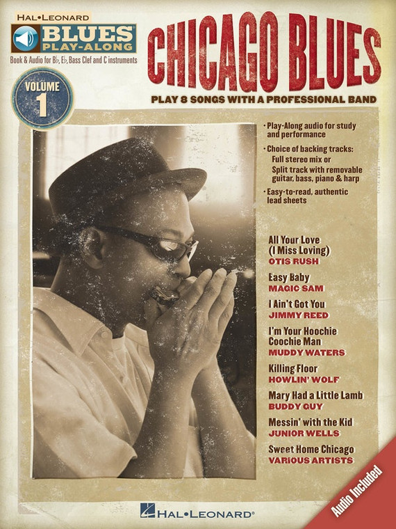 Hal Leonard Chicago Blues Blues Play Along Volume 1