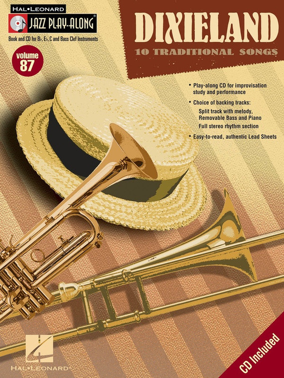 Hal Leonard Dixieland Jazz Play Along Volume 87