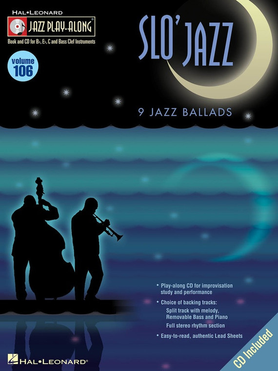 Hal Leonard Slo' Jazz Jazz Play Along Volume 106