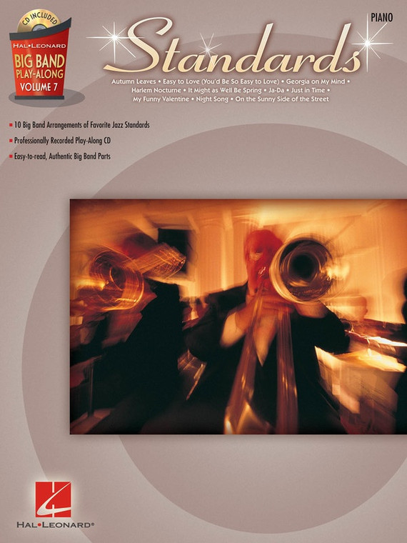 Hal Leonard Standards Piano Big Band Play Along Volume 7