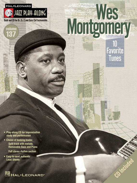 Hal Leonard Wes Montgomery Jazz Play Along Volume 137