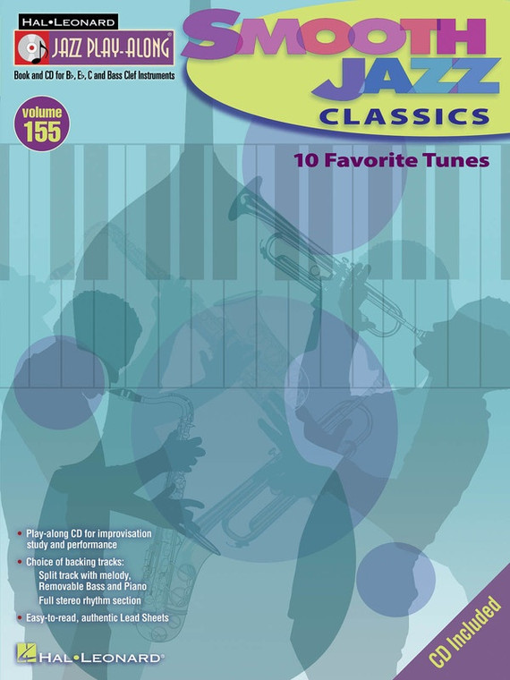 Hal Leonard Smooth Jazz Classics Jazz Play Along Volume 155