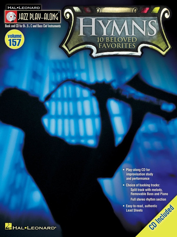 Hal Leonard Hymns Jazz Play Along Volume 157