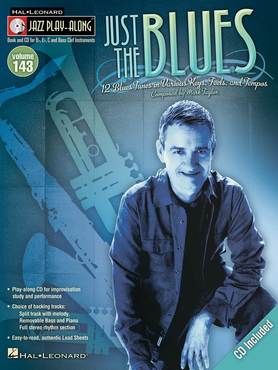 Hal Leonard Just The Blues Jazz Play Along Volume 143