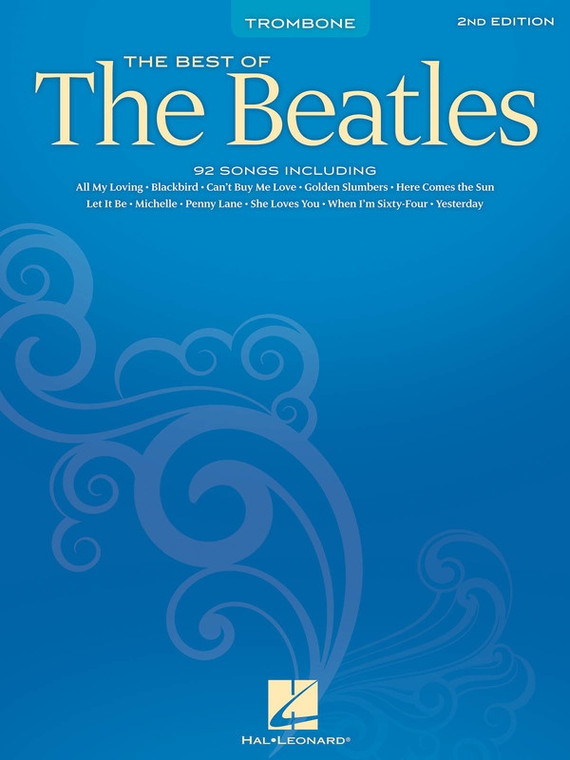 Hal Leonard The Best Of The Beatles Trombone 2nd Edition