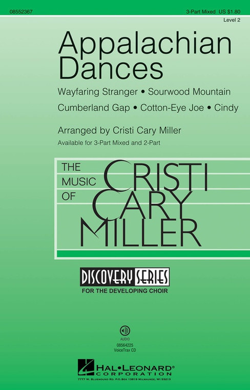 Hal Leonard Appalachian Dances 3 Pt Mixed