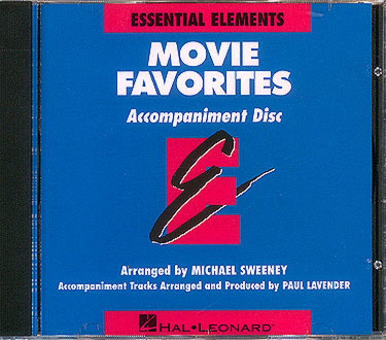 Hal Leonard Movie Favorites Accompaniment Cd