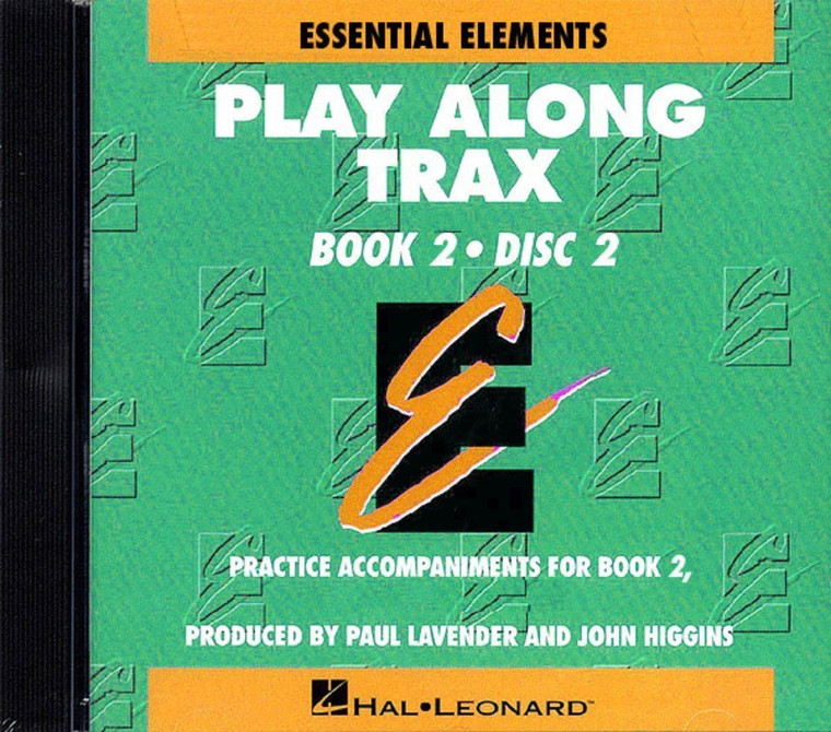 Hal Leonard Essential Elements Play Along Trax Book 2 Cd 2 Original Series