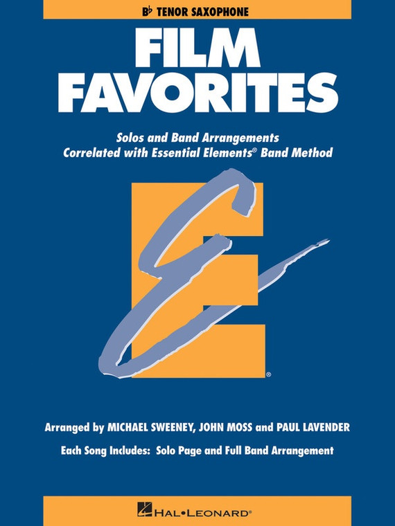 Hal Leonard Film Favorites Bb Tenor Saxophone