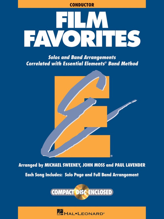 Hal Leonard Film Favorites Value Pak (37 Part Books With Conductor Score And Cd)