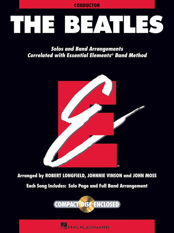 Hal Leonard Beatles Essential Elements Conductor Bk/Cd Ee