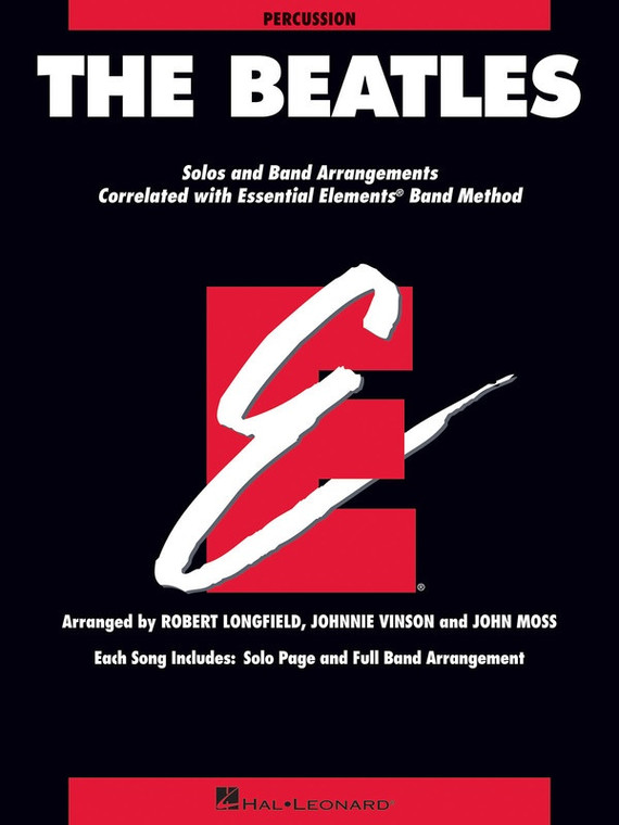 Hal Leonard The Beatles Essential Elements For Band Correlated Collections Percussion