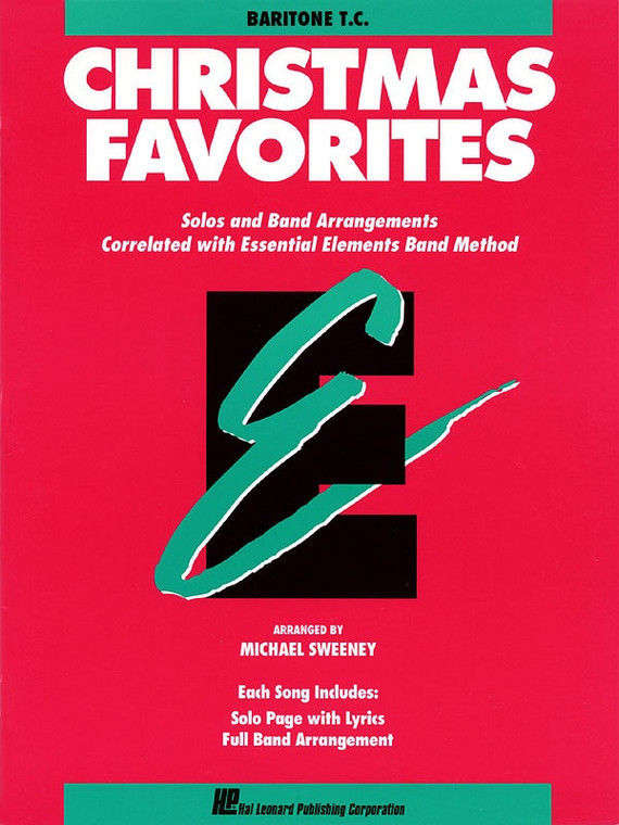 Hal Leonard Christmas Favorites Baritone T.C.